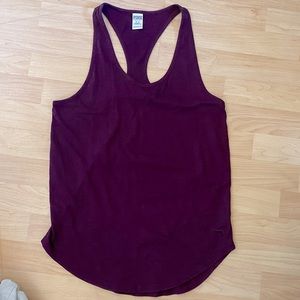 Victoria’s Secret PINK Burgundy Tank Top